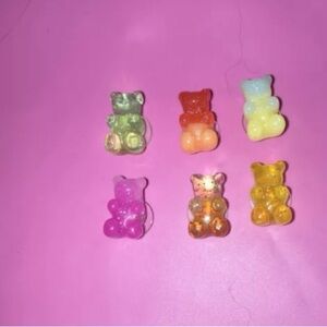 Gummy bear croc charms